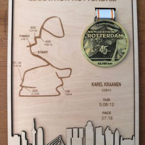 Medaillehouder marathon Rotterdam